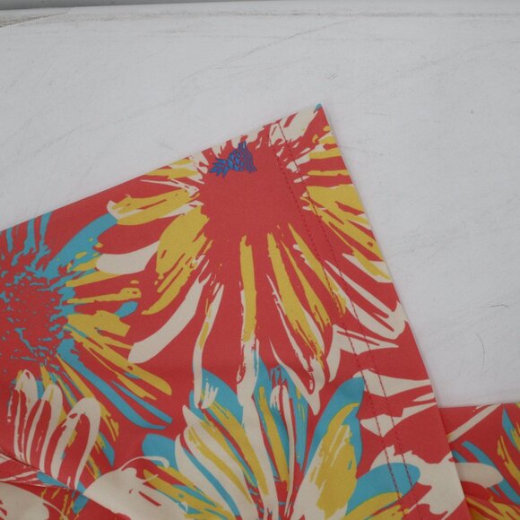 Chubbies Shirt Mens Medium Polo golf Floral Button Up Short Sleeve Stretch fun - Picture 7 of 11